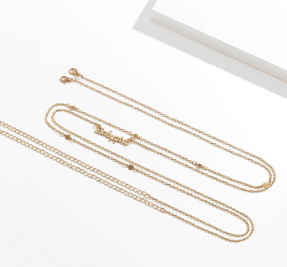 Gold Plated Multi-Layer Adjustable Waist Chain with "Babygirl" pendant for Girls and Women